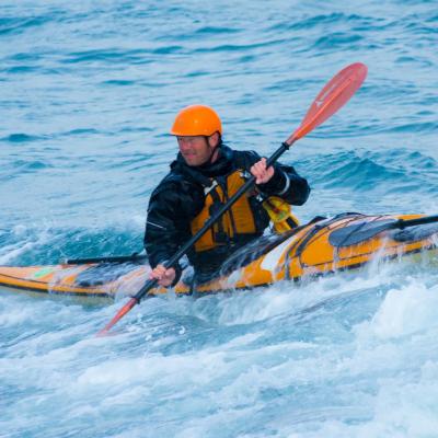 wave training sea kayaking
